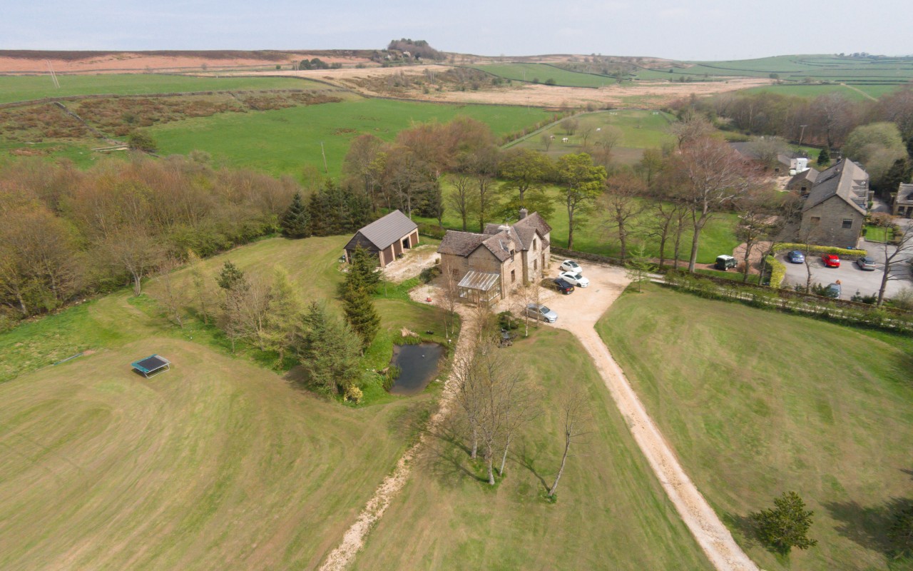 Aerial photography for an estate agent