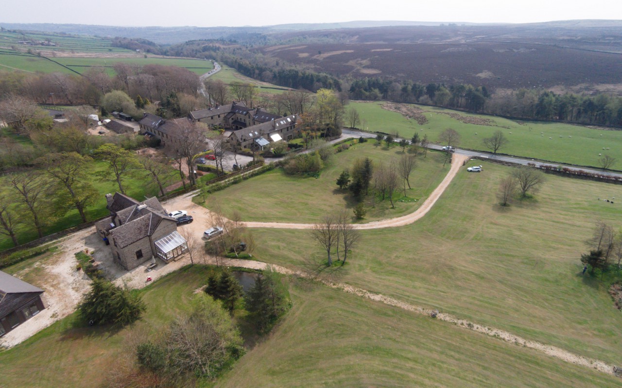 Aerial photography for an estate agent
