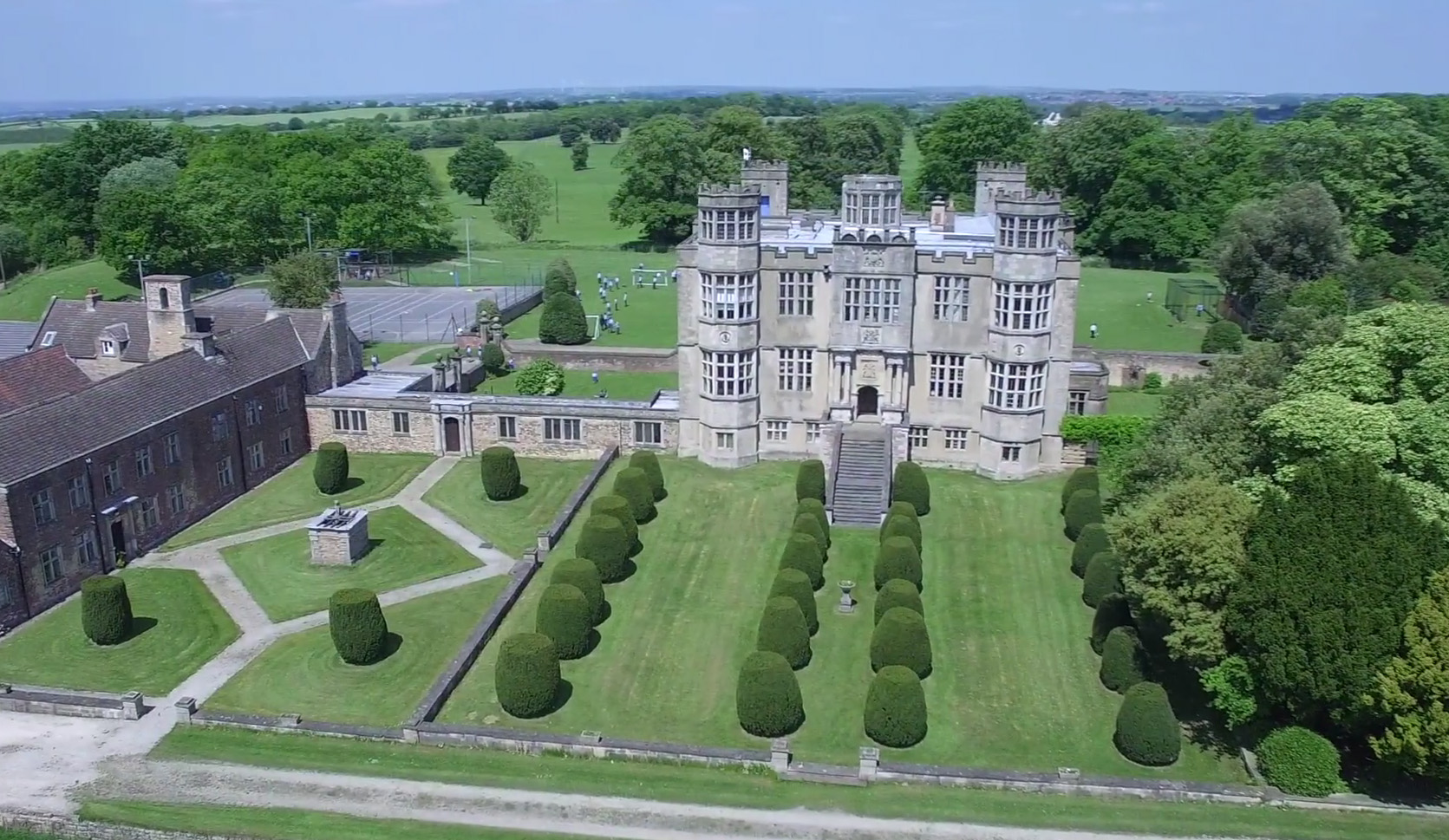 Aerial Video For Barlborough Hall School Mount St Mary s College Aerial Video For Barlborough Hall School Mount St Mary s College