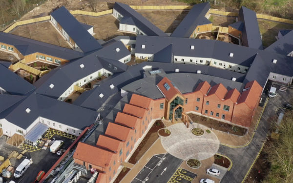 Drone video for Howard Civil Engineering – Foss Park Hospital, York